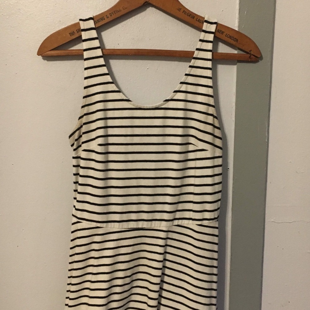 🖤Black and White Striped Dress🖤